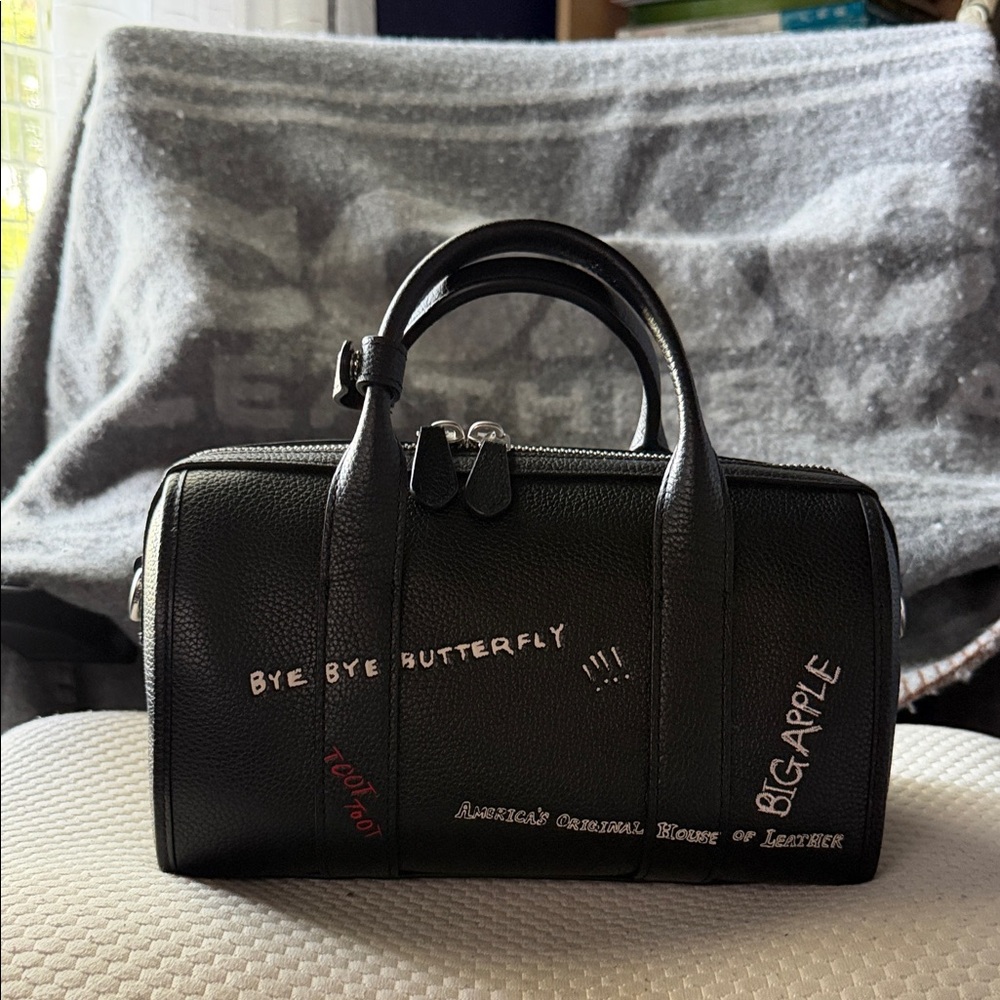 Coach Gotham Duffle Bag 24 with Sketch Print - Picture 3 of 6